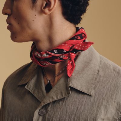 お値下げ❣️ エルメス　スカーフ　メンズ カレ 65 - メンズ, ネクタイ・スカーフ・マフラー, マフラー